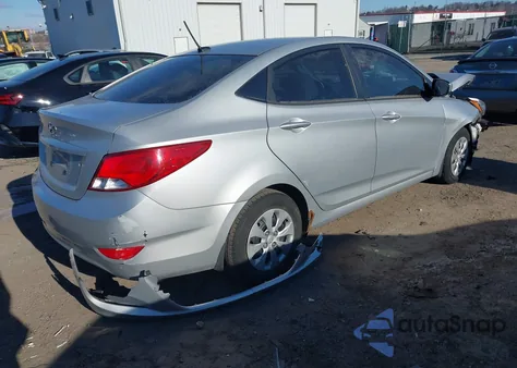 2015 Hyundai Accent Gls z USA, uszkodzony, nr VIN KMHCT4AE4FU809343